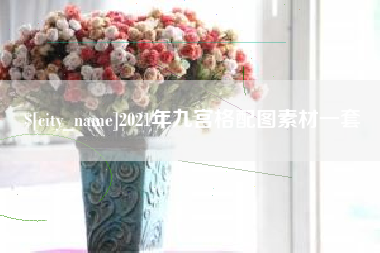 昌邑2021年九宫格配图素材一套