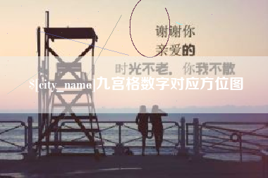 昌邑九宫格数字对应方位图