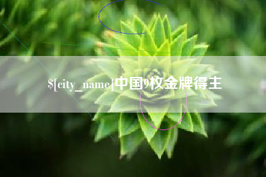 昌邑中国9枚金牌得主