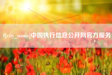 昌邑中国执行信息公开网官方服务