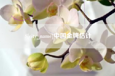 昌邑中国金牌估计