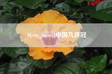昌邑中国九连冠