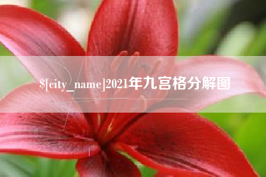 昌邑2021年九宫格分解图
