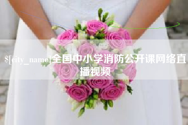 昌邑全国中小学消防公开课网络直播视频