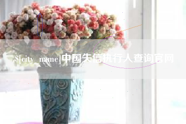 昌邑中国失信执行人查询官网