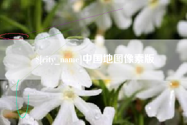 昌邑中国地图像素版
