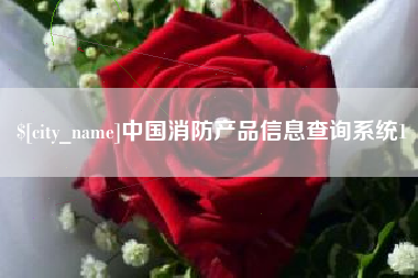 昌邑中国消防产品信息查询系统1
