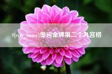 昌邑奥运金牌第二个九宫格