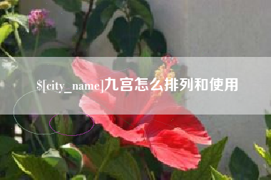 昌邑九宫怎么排列和使用